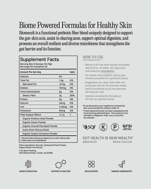 BiomeCult® Prebiotic Fiber